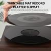 Musfunny Turntable Mat Record Mat Acrylic LP Vinyl Record Mat Reduces Static Electricity Dust Noise Improves Sound Quality Record Platter Slipmat for