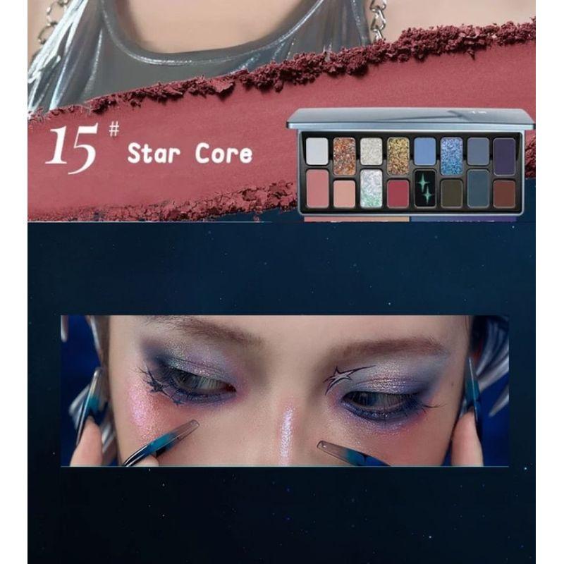 Cheeryep - 16barevná paleta očních stínů - Starcore #15 Starcore