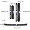 WKPY3 Car Threshold Strip 3D Carbon Fiber Anti-Scratch Sticker Door Sill Protector Accessories For BMW M Performance E46 E90 F10 F30