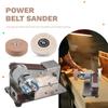 A60ZEU Plug,Belt Sander,Adjustable Speed Electric Knife Sharpener,15Degree Belt Grinder,Power Belt Sander For Woodworking Durabl