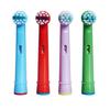 Gameplus | Compatible Electric Toothbrush Replacement Brushes for Children, Braun Oral-B EB10, Soft [2 Sets of 4 Brushes Per Pack, Total 8 Brushes]