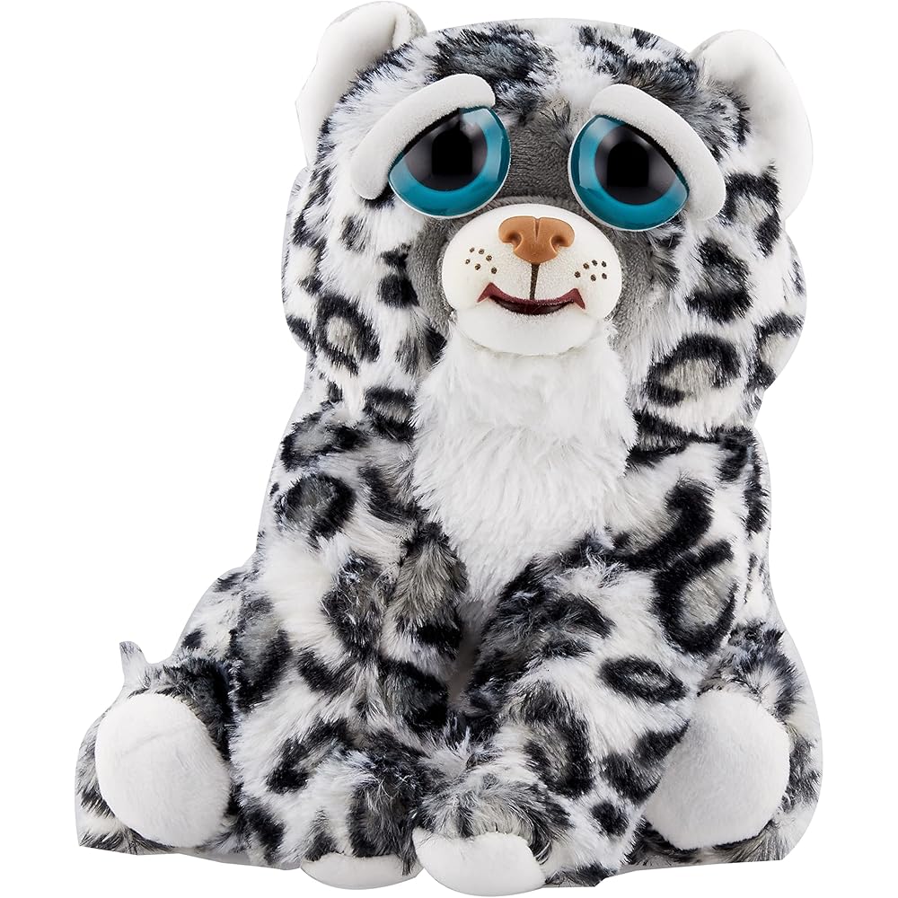 

Rangs Japan Face Tippet Tan Snow Leopard Print Scarf Fashion Accessory