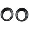 New Practical Quality Fog Light Cover Fog Lamp Cover Front Left + Right Plastic Primed Truck 1 Pair 51113423789
