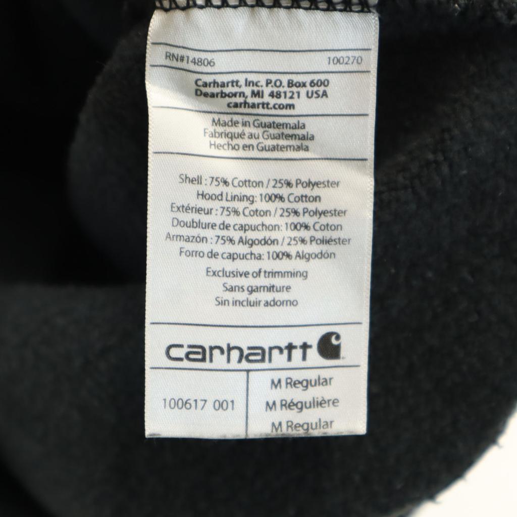 Carhartt Long sleeve Half zip Sweatshirts M charcoal Men's Used