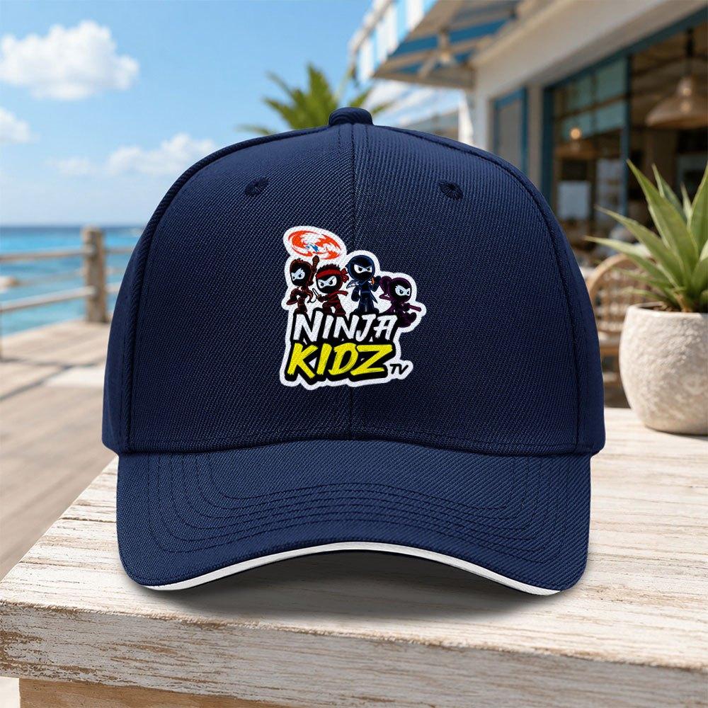 Unisex Ninja Kidz TV Sandwich Baseball Cap  Street Fashion Casual Sports Dad Hat for Kids  Adults