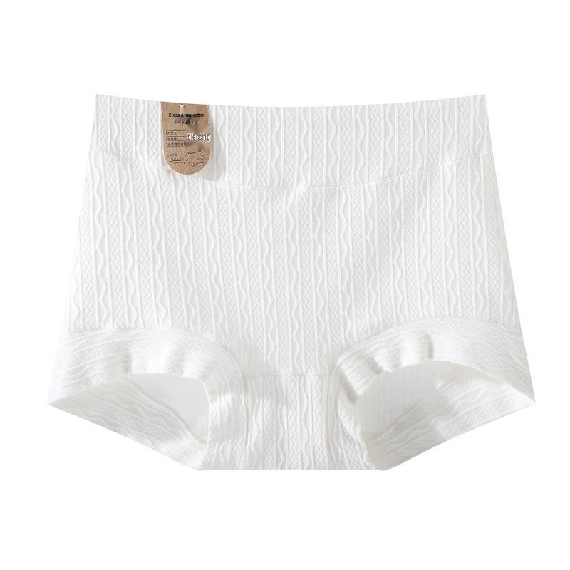 High Waist Antibacterial Cotton Boxer Shorts - Women's and Baby Safety Underwear