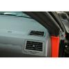 Car Dashboard Air Vent Outlet Trim For Dodge Challenger 2009-2014 Carbon Fiber