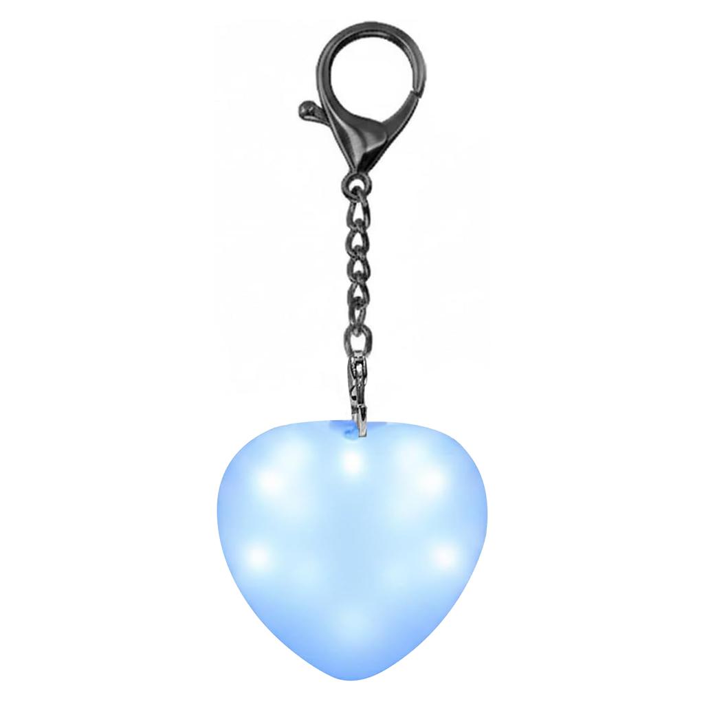Purse Heart LED Light Handbag Lamp Automatic Motion Activated Purse Heart Shaped Light  Keyring Light for Women Bah Purse Charm