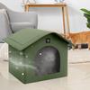 Cooling Dog House Puppy Kennel Insulated Portable Cool Shelter Kennel House With Absorbent Bags And Ice Pack For Pets Dogs Puppy