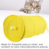 Foldable Cat Dot Tent   Tunnel Bed Toy Interactive Playing Toys Hide Tunnel (Orange)