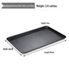 ZISIZ Rectangular Non-Stick Baking Pan 60x40cm