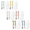 Baby Soft Silicone Spoon & Fork Set with Case (2sets)