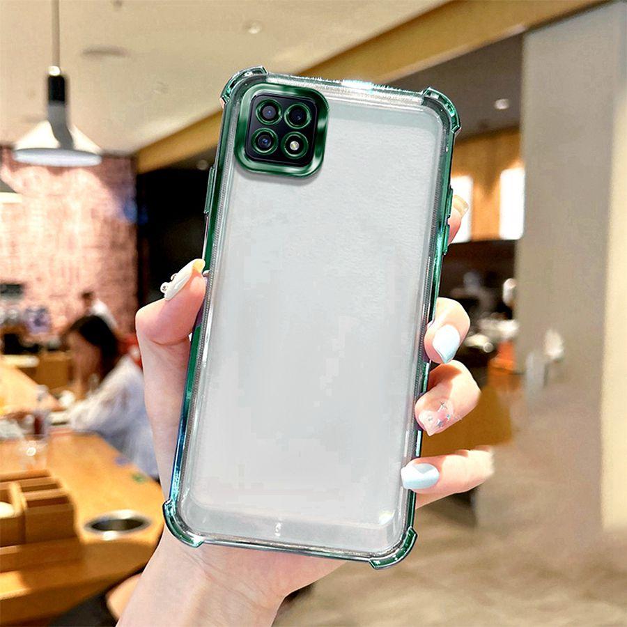 Shookproof Lens Case For OPPO A94 A40 A60 A17K Find X5 Realme Reno13 Vivo V21 5G V23 V25 Pro V27 V29 V30 V40 SE V29E V25E V27E Plating Silicone Cover