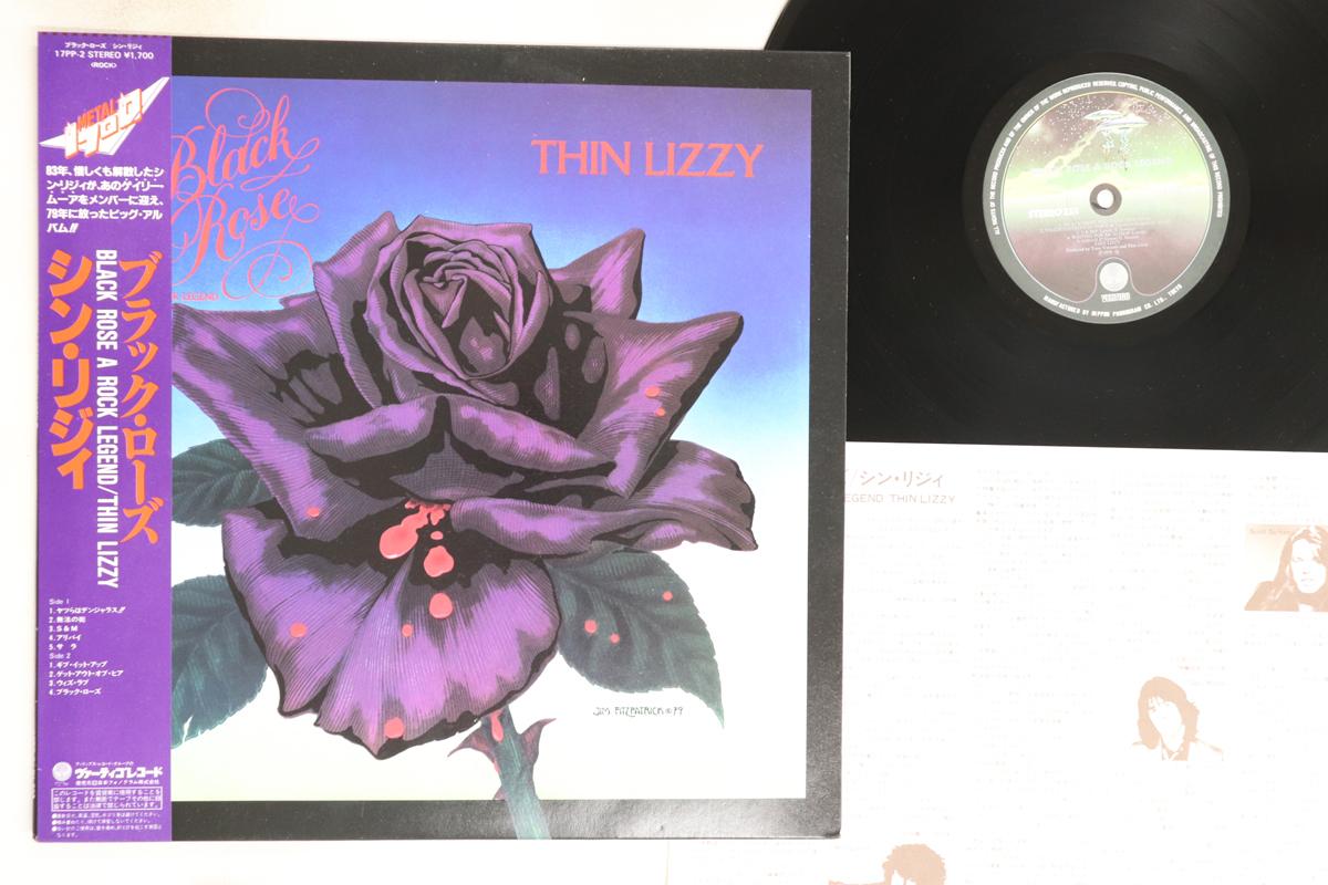 

LP Record THIN LIZZY - Black Rose (A Rock Legend) 17PP2 VERTIGO 1983 Japan Obi Rock Used