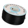 1 Rolle Drahtwicklung, einzelner Kupferdrahtstrang, 30 AWG, Kabel mit 0,25 mm Kerndurchmesser (Schwarz)