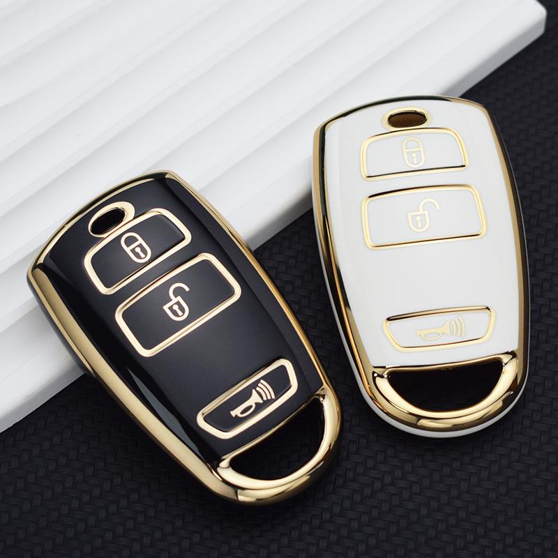 NEW TPU Car Remote Holder Key Shell Fob for Kia Grand Carnival Sedona Car Key Case Cover Protector Accessories