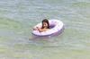 IGARASHI 90cm Inflatable Ring Makeup Inflatable Ring with Rope and Quick Buoyancy New Valve Design RLE-90E [Easy Plug]