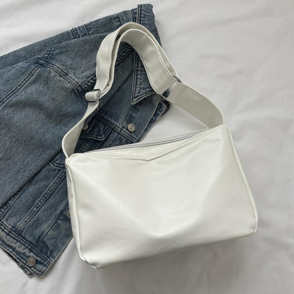 PU Leather Shoulder Bag Women Portable Ladies Tote Bag Fashion Casual Crossbody Bag  Girl