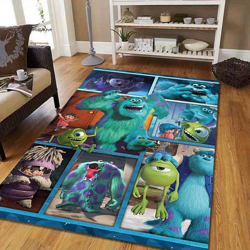 1pc Monsters Carpet Area Rug, Bedroom, and Playroom Durable, Stain-Resistant, and Easy To Clean, Living Room