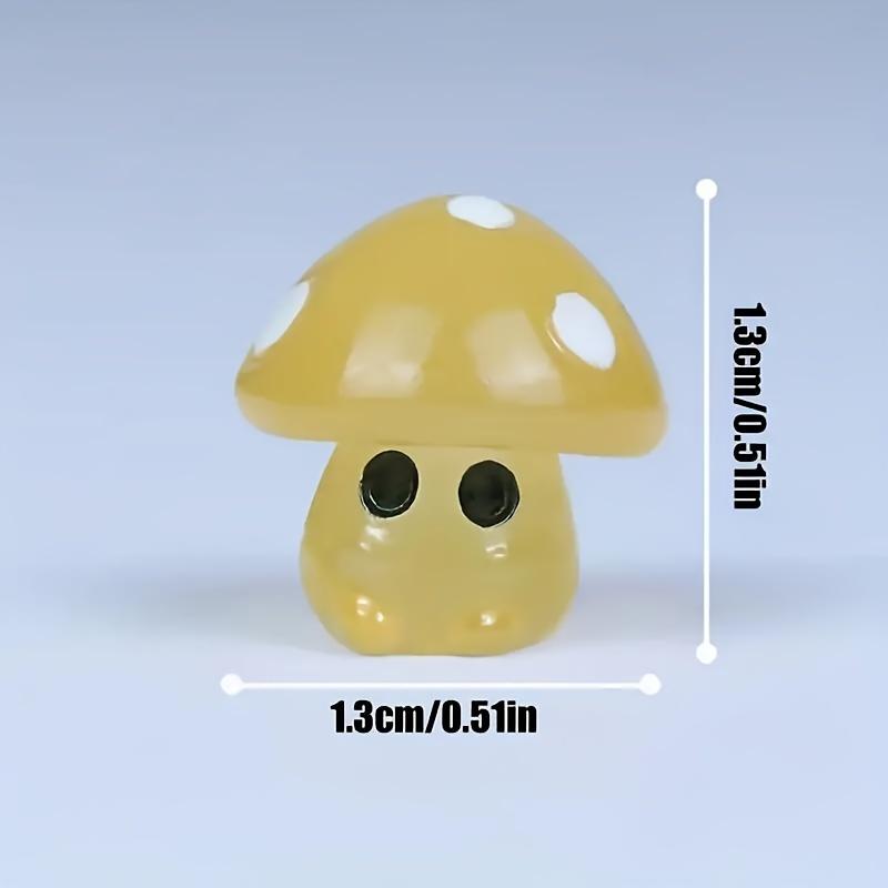 Glow-in-the-Dark Mushrooms - Unique Resin Designs for Home & Garden Decor, Perfect for Parties & Car Accents, Mushroom Decor