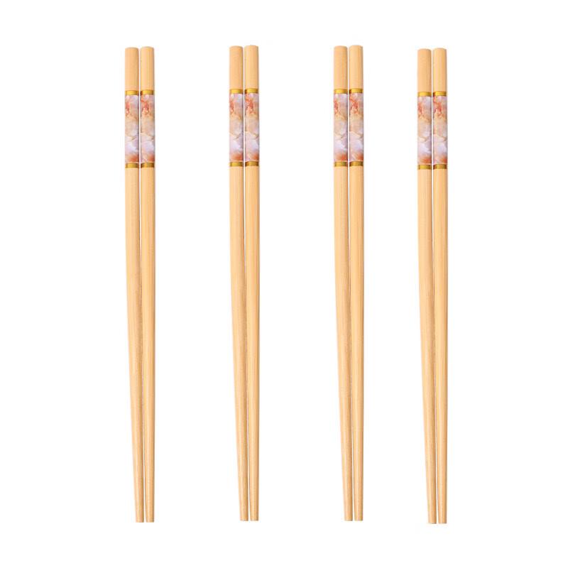 Marble Pattern Anti-mold Bamboo Chopsticks