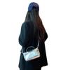 Bag Women's New Niche Designer Silver Dumpling Bag High-end Commuter Portable Messenger Bag