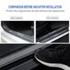 For Subaru STI XV Car Accessorie PU Leather Car Door Sill Plate Protector Stickers Threshold Side Trunk anti-scratch Protection X666