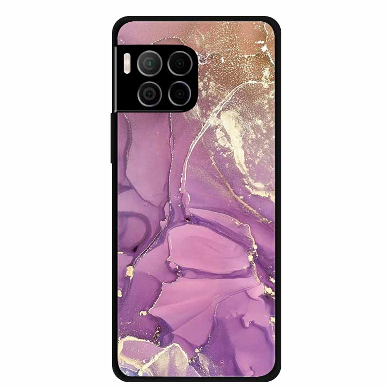 For T-Mobile REVVL 7 Pro Case Revvl7 Pro Luxury Soft Silicone Phone Case for T Phone 2 Pro 5G Gradient Color Marble Funda Bumper