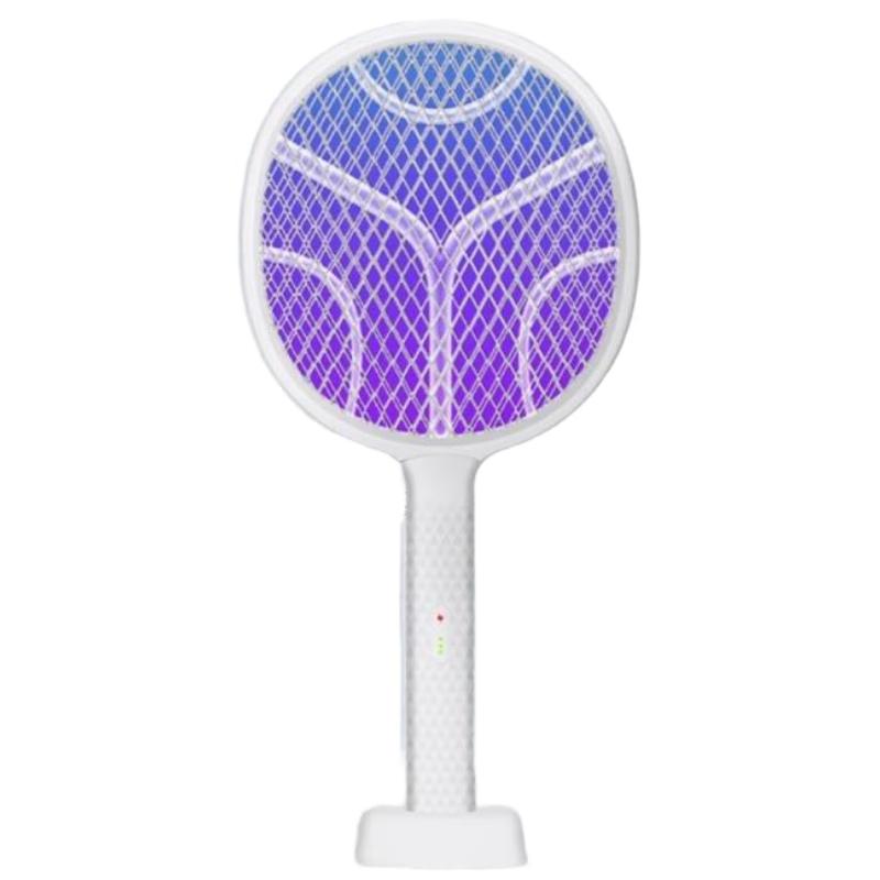 HANDUNYOU Foldable Electric Mosquito Swatter with UV Trap Light