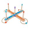TOMMYFIELD Ring Toss Ring Toss Ring for Kids and Toddlers Set, Set, Toy, Wooden, (Used)