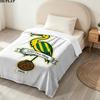 Ado Den Haag Print Flannel Blanket, High quality Comfortable for All Seasons, Home Decor, Warmth and Comfort, Perfect for Christmas Gifts
