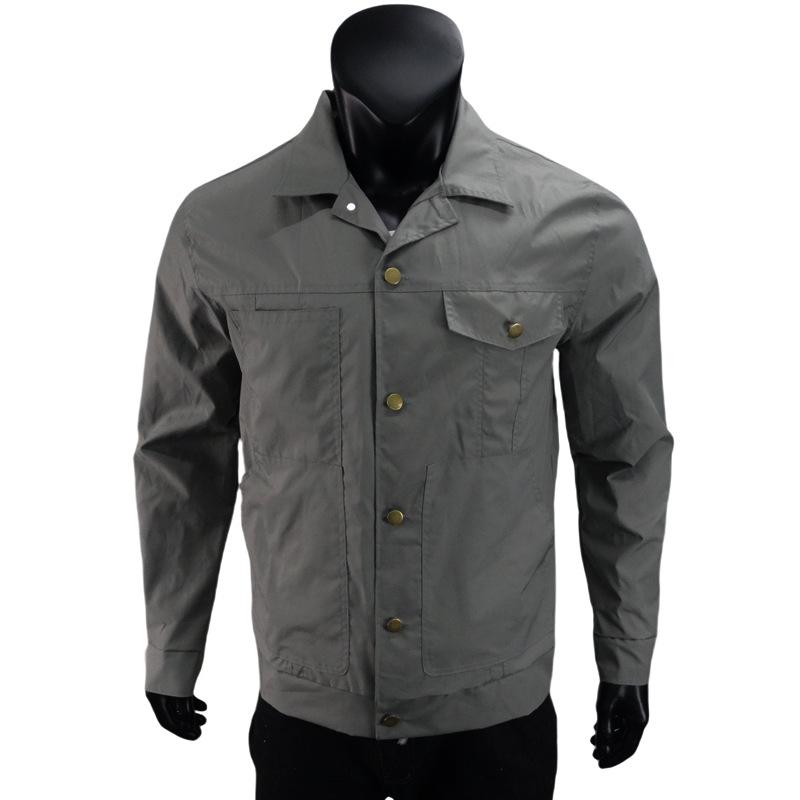 Frühjahr 2025 Herren Retro Mehrknopf Mehrtaschen Klassische Strickjacke Jacke
