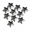 5/10 Pcs Strong Magnet Fridge Magnet Silver Stars Refrigerator Decals  Door Mounting