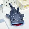 Creative Kawaii Shark Star Pencil Case Cartoon Funny Shark Mouth Zipper Pencil Pouch Cute Shark Stationery Storage Bag Gifts