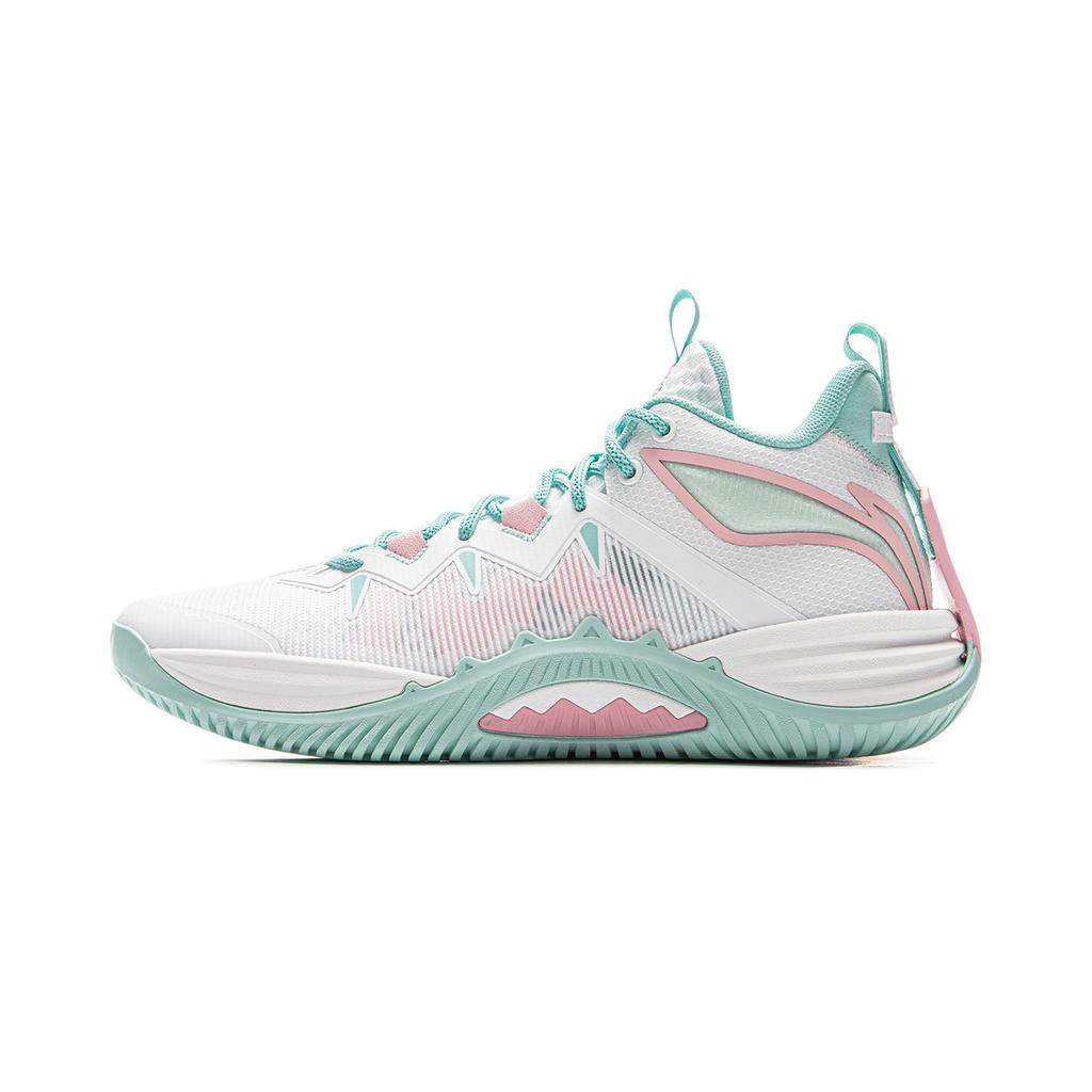 Li Ning Storm 10 Cushioning Slip Resistant Abrasion Resistant Breathable Rebound Low top Basketball Shoes Men's ABFV017-3