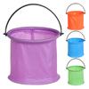 Mini Beach Bucket Folding Broken-proof Happy Summer Sand Bucket Kids Toy