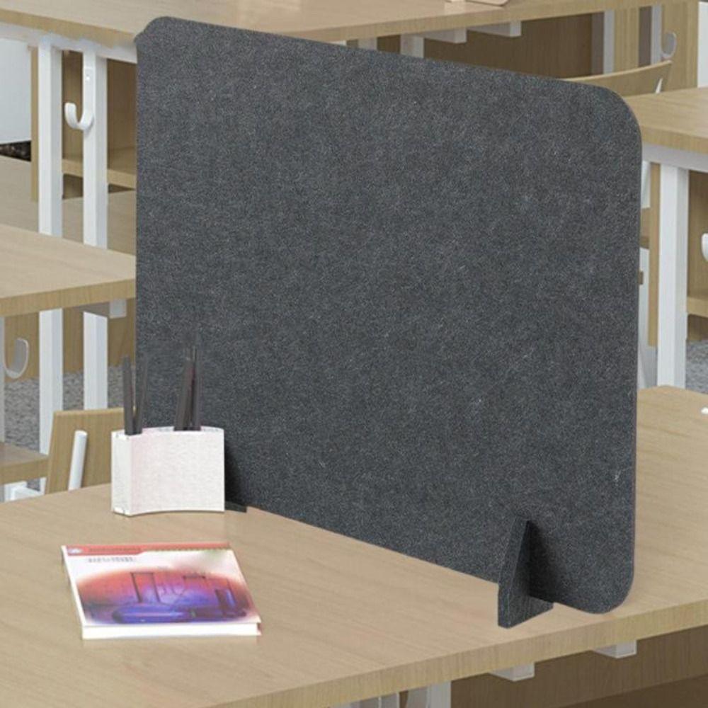 Thickened Student Desk Divider Felt Desk Screen Privacy Panel  for Student Desktops in Classroom