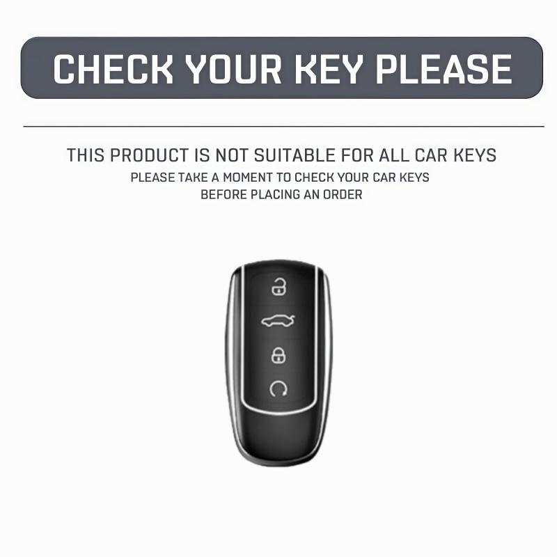 Wear-resistant Textured Key Cover Suitable For Chery JAECOO J6 J7 J8 Phev 2025 2024 2023 Ruigu9 Omoda C5 Tiggo8 8Pro 7Pro Arrizo5 PLUS