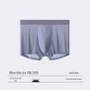 Men's Plus Size Quick-Dry Ice Silk Boxer Briefs - Summer Antibacterial and Breathable.