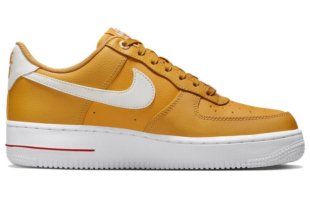 Nike Air Force 1 Low '07 Se 40th Anniversary Yellow Ochre Mini Swoosh Women's DQ7582-700