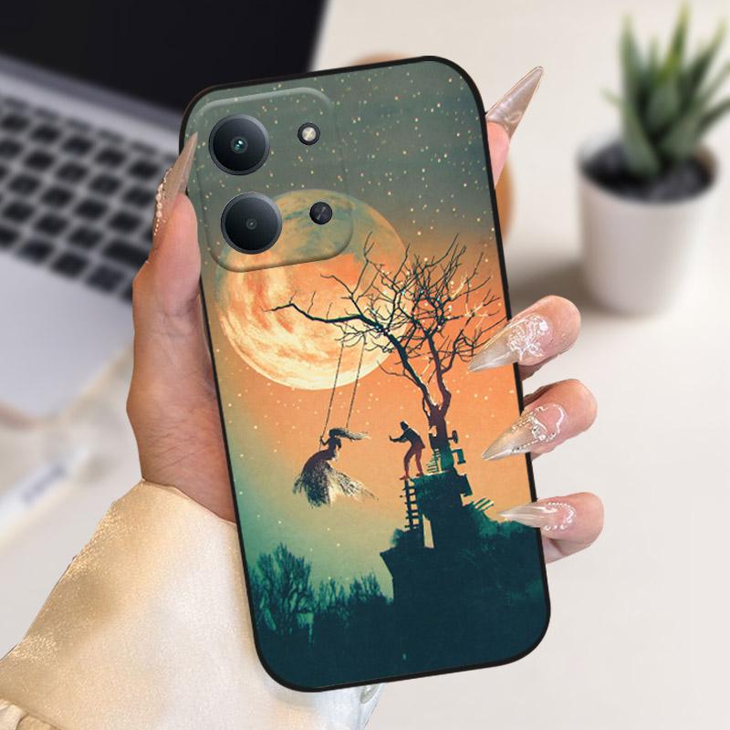 Pro Redmi 15C 5G Pouzdro Měkký Silikon TPU Zadní Kryt Pro Redmi 15 C Nárazuvzdorný Nárazník Funda Redmi15C 4G 5G Pouzdra na Telefon Coque