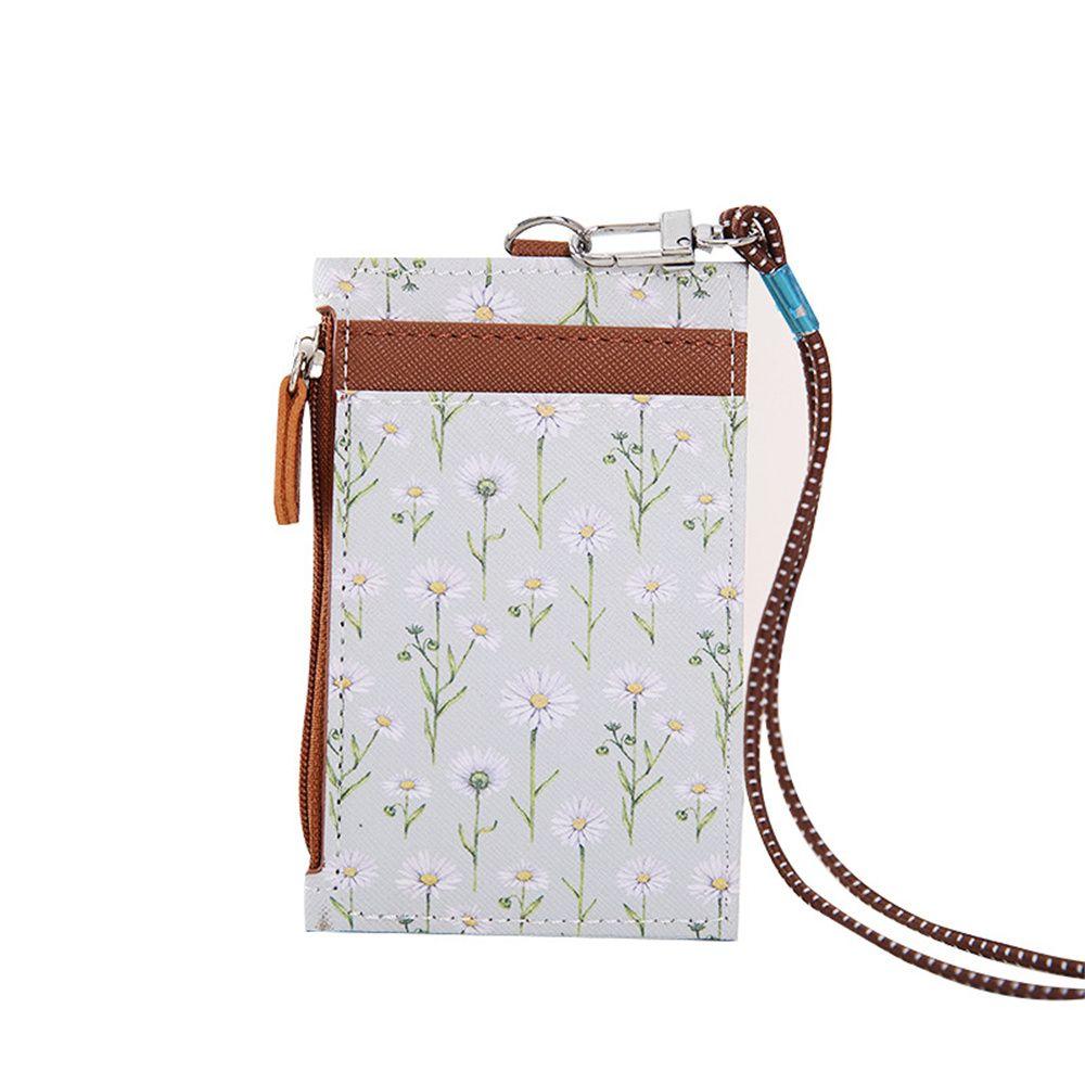 Women Meal Card Cover ID Bus Card Money Pocket Case Holders Zipper Bag Wallet Coin Purse