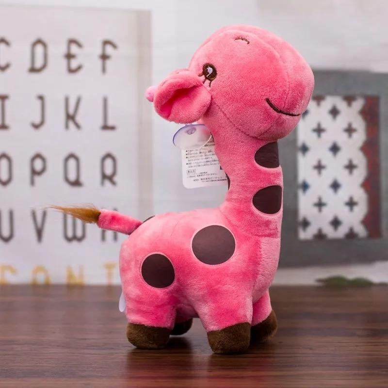 18cm Unisex Cute Gift Plush Giraffe Soft Toy Animal Dear Doll Baby Kid Child Christmas Birthday Happy Colorful Gifts
