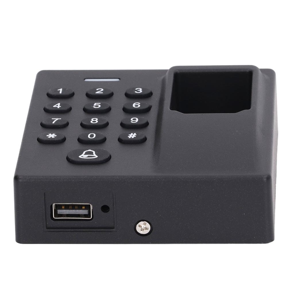 Fingerprint Door Lock Access Control ABS USB Programmable for Office Home DC 12V