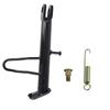 Durable Iron Motorcycle Kickstand with Spring Hardware 18/20cm Parking Foot Support Black Nonslip Kickstand Foot Dirt Bike Stand