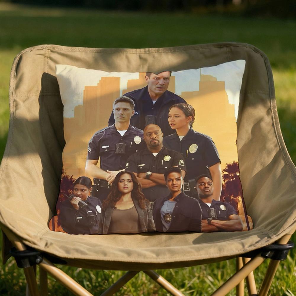 The RRookie L A Cushion Cover Soft Reversible Durable Pillow Cover MultiScene Use for Home Car Daily Comfort