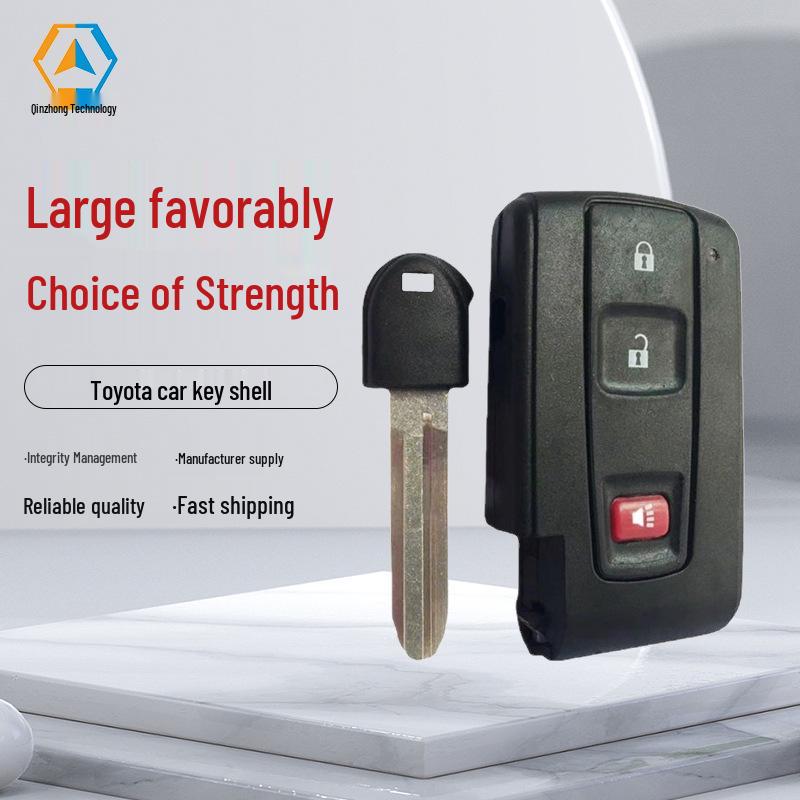 Toyota Prius 3-Button Smart Key Shell with Small Key