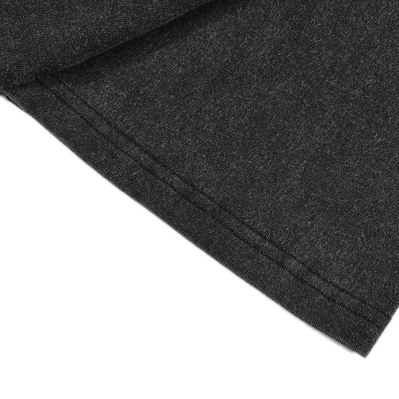 Уличная футболка унисекс с принтом профиля и лицом L чёрный — фото 4