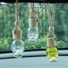 Odorant auto difuzor aromaterapie ulei esențial sticlă agățat craniu transparent sticlă de parfum purificatoare accesorii auto