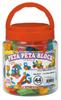 Yuuai Gangu Petapeta Blocks, Cylindrical, 44 Pieces, 16.5x13.5x13.2cm, MA-50271